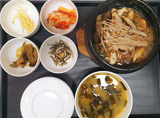 뚝배기 표고버섯,불고기