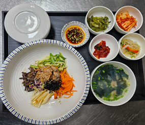 두릅, 소불고기 비빔밥